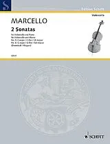 Benedetto Marcello Notenblätter 2 Sonaten
