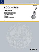Luigi Boccherini Notenblätter Concerto Nr. 1 C-Dur G 477