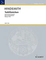 Paul Hindemith Notenblätter Tuttifäntchen