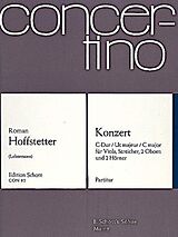 Romanus Hoffstetter Notenblätter Konzert C-Dur