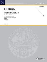 Ludwig August Lebrun Notenblätter Konzert d-Moll Nr.1