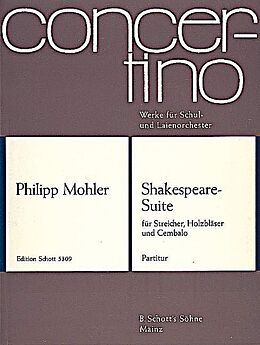  Notenblätter Shakespeare-Suite