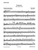 Pietro Nardini Notenblätter Concerto F-Dur op. 1/3