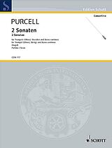 Daniel Purcell Notenblätter 2 Sonaten