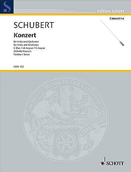Joseph Schubert Notenblätter Konzert C-Dur