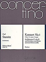 Karl Philipp Stamitz Notenblätter Konzert F-Dur Nr.1