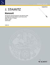 Johann Anton Stamitz Notenblätter Konzert B-Dur