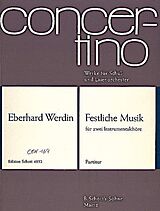 Eberhard Werdin Notenblätter Festliche Musik