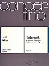 Harald Weiss Notenblätter Nachtmusik