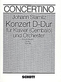 Johann Anton Stamitz Notenblätter Konzert D-Dur op. 10/1