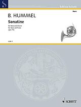 Bertold Hummel Notenblätter Sonatine op. 75a