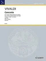 Antonio Vivaldi Notenblätter Konzert a-Moll op.3,8 RV522