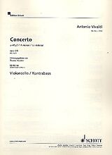 Antonio Vivaldi Notenblätter Concerto a-Moll op.3,8 RV522