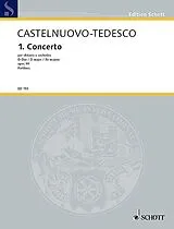 Mario Castelnuovo-Tedesco Notenblätter 1. Concerto in D op. 99