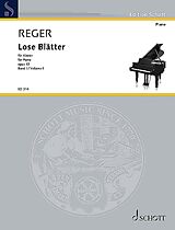 Max Reger Notenblätter Lose Blätter op.13 Band 1