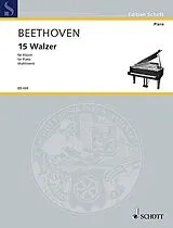 Ludwig van Beethoven Notenblätter 15 Walzer