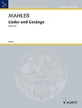 Gustav Mahler Notenblätter Lieder und Gesänge Band 3