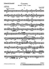 Antonio Vivaldi Notenblätter Concerto G-Dur RV 298/PV 100