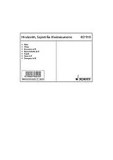 Paul Hindemith Notenblätter Septett
