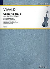 Antonio Vivaldi Notenblätter Concerto a-Moll op.3,8