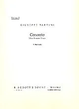 Giuseppe Tartini Notenblätter Konzert D-Dur