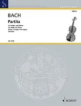 Johann Sebastian Bach Notenblätter Partita E-Dur