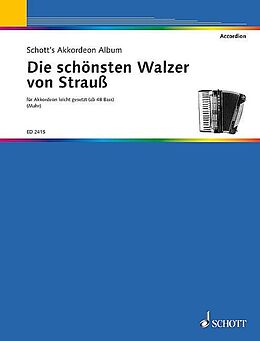Johann Strauß (Sohn) Notenblätter Die schönsten Walzer von Strauss