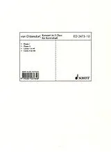 Karl Ditters von Dittersdorf Notenblätter Konzert E-Dur Krebs 172