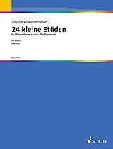 Johann Wilhelm Hässler Notenblätter 24 kleine Etüden in Walzerform