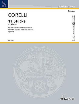 Arcangelo Corelli Notenblätter 11 Stücke