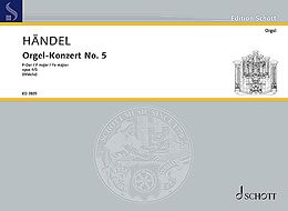 Georg Friedrich Händel Notenblätter Konzert F-Dur Nr.5 op.4,5