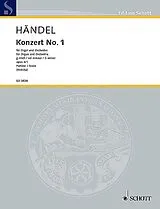 Georg Friedrich Händel Notenblätter Orgel-Konzert Nr. 1 g-Moll op. 4/1 HWV 289