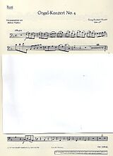 Georg Friedrich Händel Notenblätter Konzert F-Dur op.4,4