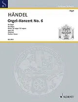 Georg Friedrich Händel Notenblätter Konzert B-Dur Nr.6 op.4,6