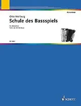 Otto Weilburg Notenblätter Schule des Bassspiels Band 2
