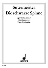Heinrich Sutermeister Notenblätter Die schwarze Spinne