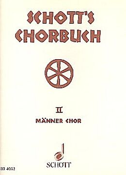  Notenblätter Schotts Chorbuch Band 2