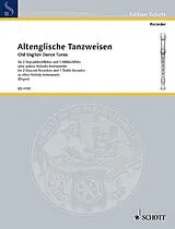  Notenblätter Altenglische Tanzweisen