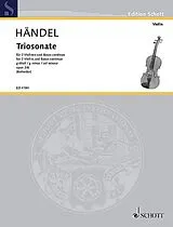 Georg Friedrich Händel Notenblätter Sonate g-Moll op.2,6