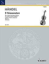 Georg Friedrich Händel Notenblätter 9 Triosonaten op. 2 Nr. 7