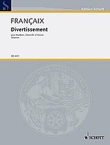 Jean Francaix Notenblätter Divertissement pour hautbois