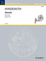 Paul Hindemith Notenblätter Sonate für 4 Hörner