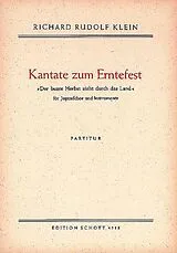 Richard Rudolf Klein Notenblätter Der bunte Herbst zieht durch das Land