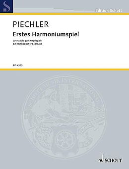 Arthur Piechler Notenblätter Erstes Harmoniumspiel