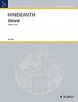 Paul Hindemith Notenblätter Oktett