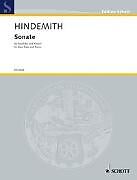 Paul Hindemith Notenblätter Sonate - für Basstuba und Klavier
