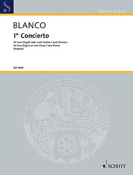 Pedro José Blanco Notenblätter Concierto no.1