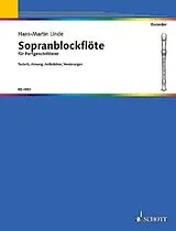 Hans Martin Linde Notenblätter Sopranblockflöten-Schule