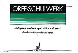 Karl Friedrich Abel Notenblätter Griechische Kinderlieder und Tänze Band 1