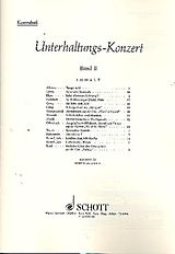 Notenblätter Das Unterhaltungs-Konzert Band 2